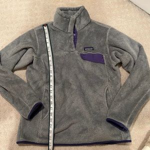 Patagonia 3/4 snap fleece.